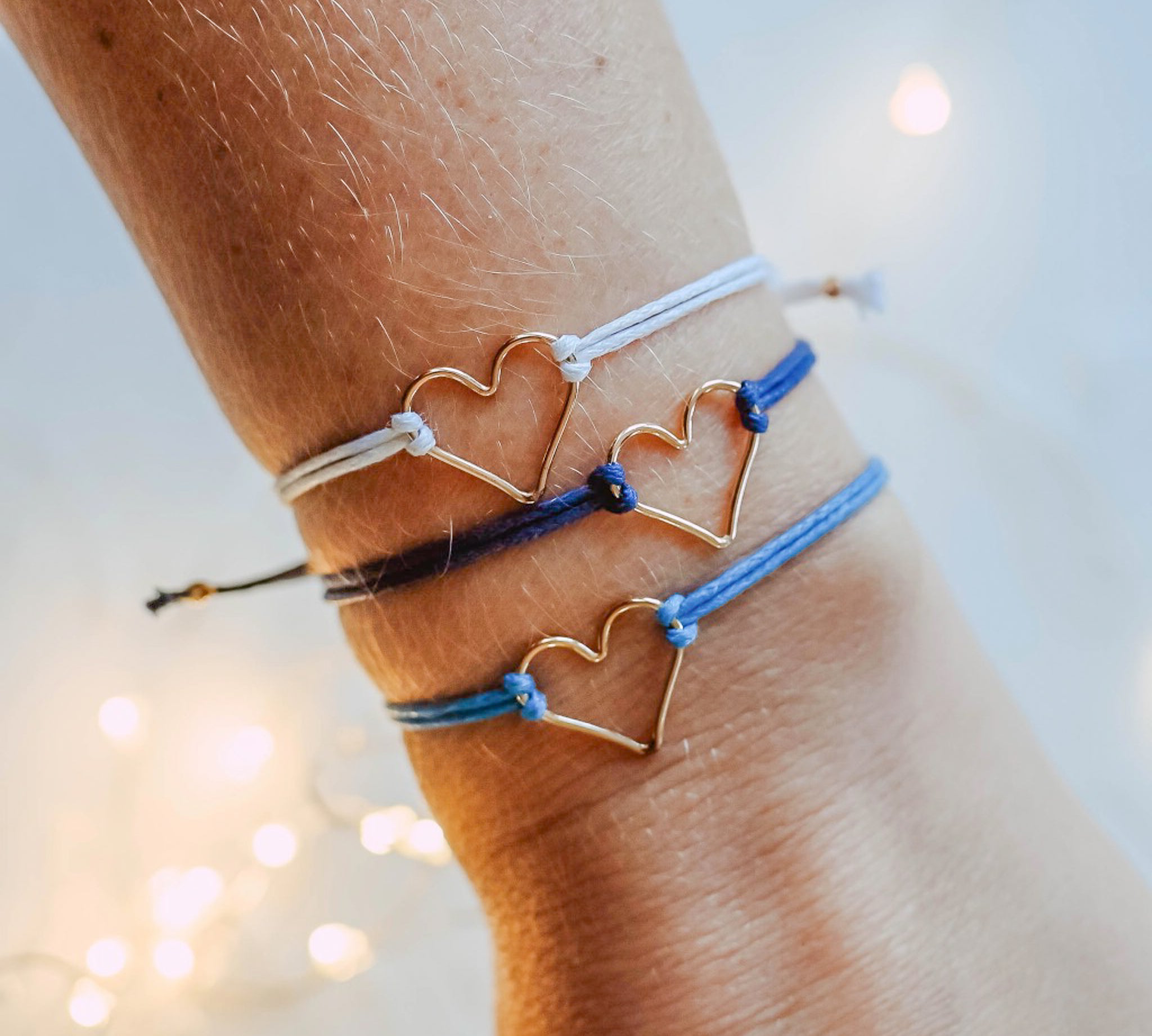 Love & Light 'Armed with Love' Bracelet Set, shown on model