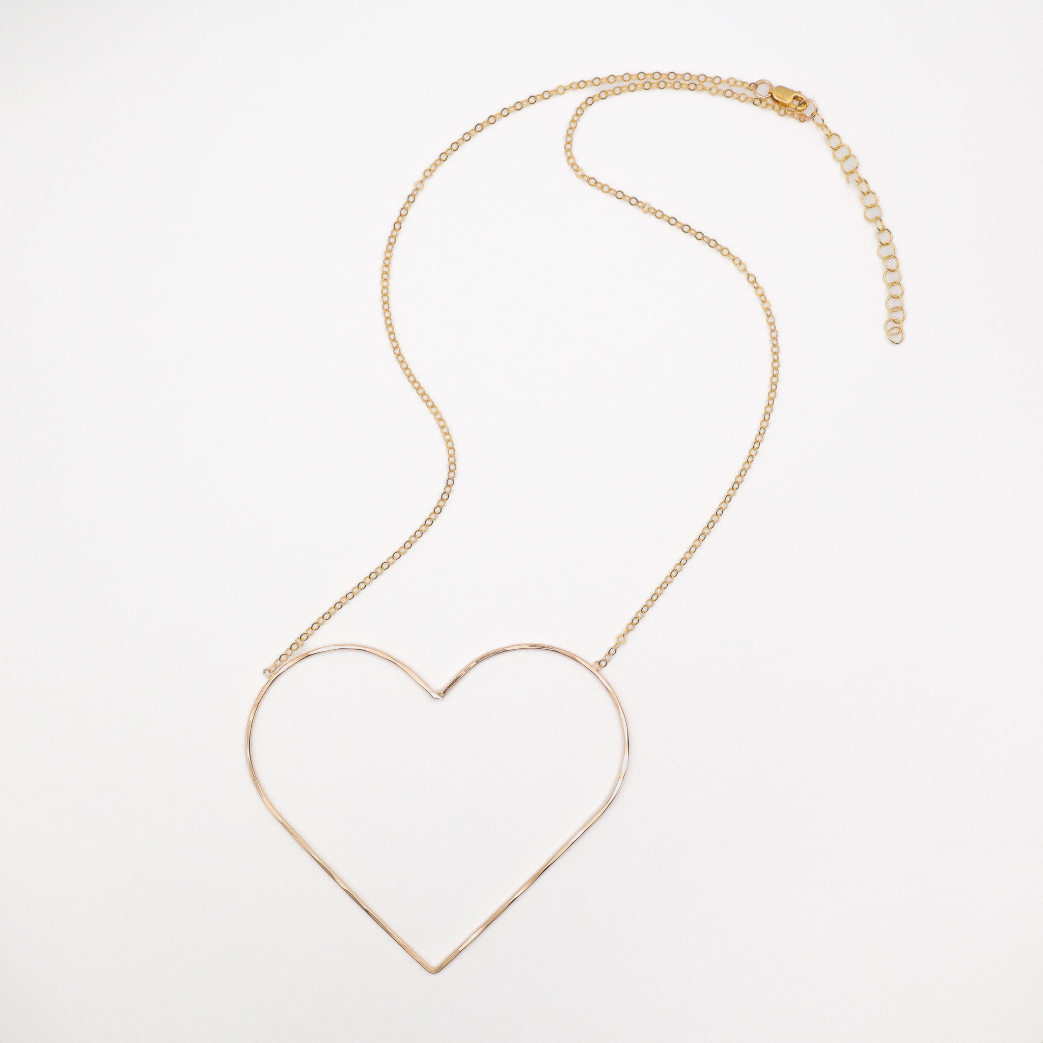 Heart of Gold Necklace, full view image